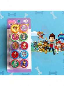 10 piezas Juego de sellos, Sellos de recompensa para maestros - Adecuado para regalos pequeños en fiestas de cumpleaños - Multicolor - Ver 9