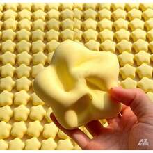 1/3pcs Lucky Star Bread, Super Soft Slow Rebound Squeeze Toy, Artificial Bread Stress Relief Toy, Simulated Food Slow Rebound Bread Toy, Soft Cake Model Toy, Stress Relief Relaxation Toy, Party Favor Toy - 1PC - 查看 2
