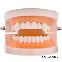 THATBOY Bộ 2 răng nanh ma cà rồng/răng sói, phụ kiện hóa trang Halloween, trang trí tiệc. - Nhiều màu - Xem 16