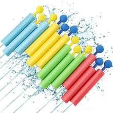 Bộ 8/6/3/1 món đồ chơi súng phun nước bọt Super Soaker tay cầm nhựa, thích hợp cho hồ bơi ngoài trời mùa hè, sân sau, bãi biển, tiệc tùng kiểu Hawaii - Màu ngẫu nhiên 1/6/8 - Nhiều màu - Xem 9
