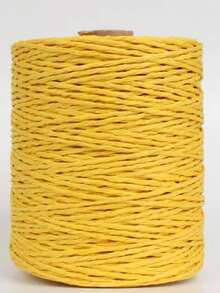 Sợi raffia tròn, dây raffia, sợi cỏ raffia để dệt, mũ dệt mùa hè bằng cỏ bông, sợi cỏ bông để móc túi. - A - Xem 12