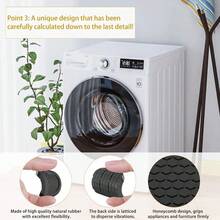 4件套防震脚垫橡胶垫防滑静音减震器支架通用洗衣机冰箱家具脚垫 - A - 查看 8