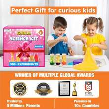 Butterfly EduFields 100+ Girls Science Kit For Ages 4 5 6 7 8 Girls In STEM And Science Experiments Educational Gift Ideas For 4 5 6 7 8 Year Old Girl STEM Projects Fun Learning - Girl Science Kit 48 - View 7