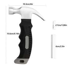 Pcs Double Head Skirting Nails With Mini Claw Hammer Set With 4 Tools - Invisible Seamless Baseboard Screws For Solid Wood Trim, Double-Sided Installation - Blcak - View 4