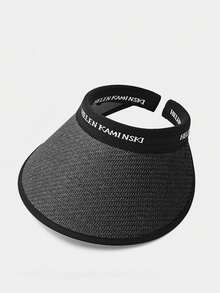 1pc Women's Fashion Wide Brim Sun Hat, Foldable Design, Suitable For Summer Beach Trips, Pairs Well With Various Outfits, Showcases Elegant Charm. - Sun Hat - View 7