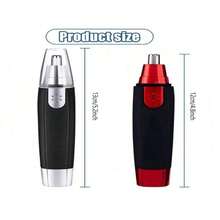 Electric Nose Hair Trimmer, Women & Men Nose Hair Cleaner, Black Ear & Nose Hair Clipper - Electric Shaver - View 2