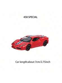Burago 1:64 Scale  Simulation Racing Car Model SF90 488GTB LAFERRARI Mini Sports Car Collectible Model, Decorative Toy Car - Multicolor - View 15