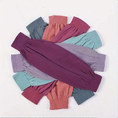 1 Pair Extra Long Sleeve Protectors, Breathable, Comfortable And Stretchy Sleeves, Suitable For Household Work, Outdoor Sun Protection, Factory Work, Agriculture