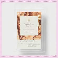 6ct Vanilla Bean And Amber Wax Melts 2.5oz - Threshold - 1 - View 2