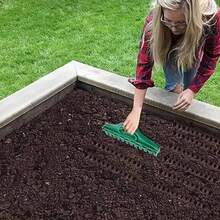 Hand-Held Seeding And Soil Drilling Tool | Suitable For Agricultural Land, Gardening And Vegetable Planting, Made Of PE Material - Multicolor - View 4