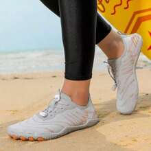 Giày đi biển nhẹ, nhanh khô, năm ngón, đi chân trần, thích hợp cho đi bộ đường dài, leo núi, lướt sóng, chèo bè, câu cá dành cho cả nam và nữ - Xám - Xem 10