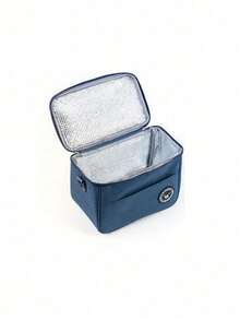 New Portable Lunch Bag Food Thermal Box Waterproof Office Cooler Lunchbox With Shoulder Strap Insulated Case - Multicolor - View 7