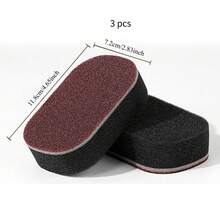 Diamond Grit High-Density Sponge Magic Eraser For Kitchen Cleaning, Dishwashing, And Removing Black Grime From Pot Bottoms And Rust. Household Cleaning Supplies - 1 - Xem 2