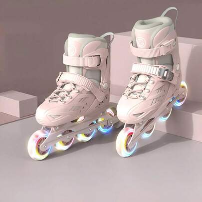 Patienes en linea para principiantes 1 freno incluido patienes en linea con protecciones rodilleras y coderas