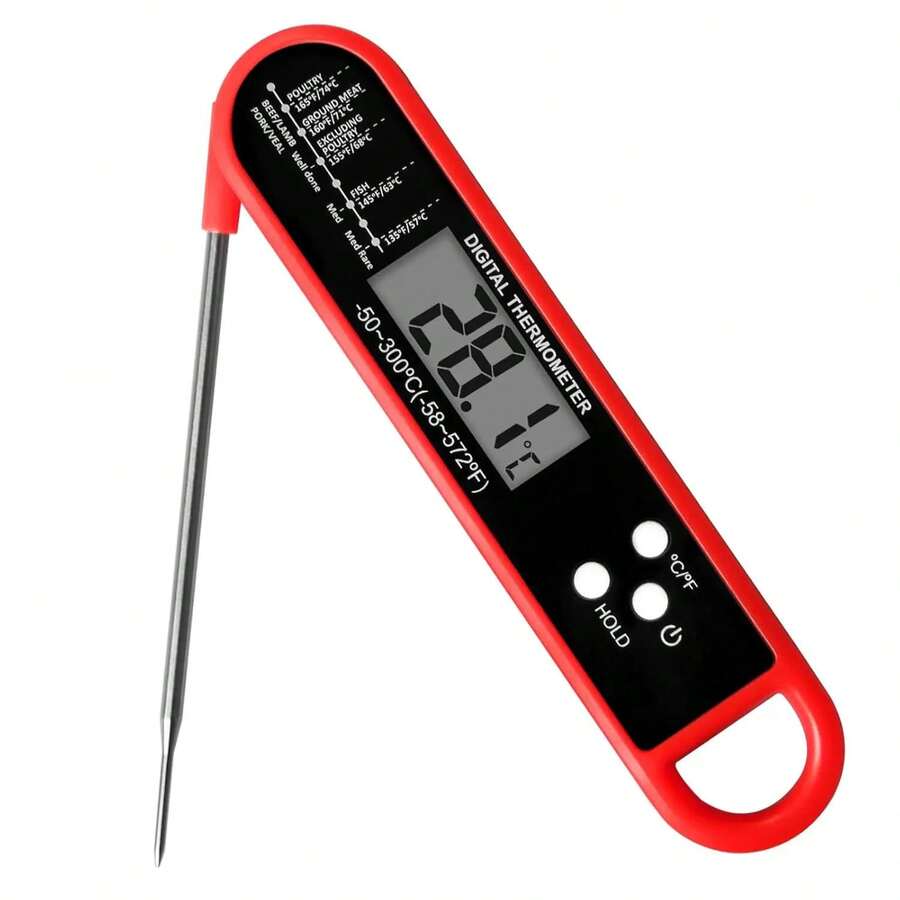 Digital Meat Thermometers For Cooking - Instant Read Food Thermometer For Grill And Cooking Calibration - 1 Game - View 1