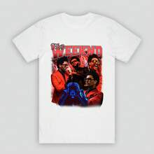 CAMISETA PERSONALIZADA  RAPPER MÚSICA HIP HOP R&B VINTAGE ARTISTA POP - Blanco - Ver 6