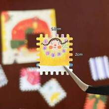 1pc Stamp Embossing Tool, Stamp Planner Hole Punch, Creative Handmade Embossing Tool, Scrapbooking Material Collection Tool - A - View 7