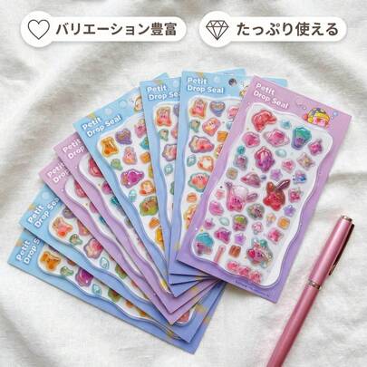 儿童手工艺术装饰贴纸、办公及学校装饰贴纸、笔记本贴纸、账簿贴纸、行李箱贴纸、吉他装饰贴纸、激光贴纸、送给亲朋好友的礼物、圣诞节礼物、圣诞装饰品、随机高价值日本动漫人物贴纸