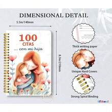 "100 Cuộc Hẹn Với Mẹ" là một cuốn nhật ký ghi lại 100 khoảnh khắc tuyệt vời giữa mẹ và con gái. Nó cũng là một album ảnh và món quà trao đổi giữa mẹ và con gái. - A5 - Xem 6