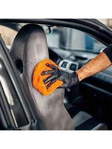 20pcs Nitrile Gloves, Cleaning Gloves, Dishwashing Gloves, Household Cleaning Gloves, Black Gloves, Kitchen Cleaning, Dishwashing, Hairdressing, Auto Repair, Medical Cleaning, Food Processing, Economical Nitrile Gloves, Cleaning Supplies - Cleaning Gloves - View 5