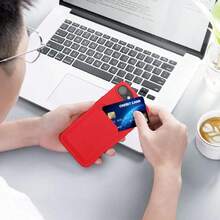 Wallet Case Compatible With Apple 16e - Protective Wallet Case With Card Slots - Red, 43355381 - 淺藍色 - 查看 6