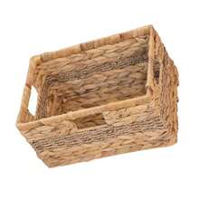 Handwoven Basket For Versatile Home Organization In Living Room, Bedroom, Entryway And Bathroom – Durable Design With Thick Carrying Handle And Reinforced Metal Frame, Ideal For Towels, Accessories, Craft Supplies, Plant Display, And Gift Storage, Lightweight Yet Sturdy Weaving, Premium Finish, Neutral Tone, Space-Saving Decor Solution For Spring Refresh And Everyday Home Styling - Multicolor - View 13