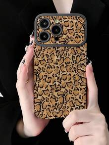 1个时尚创意全屏豹纹手机壳，兼容三星S25、S24、S23、S22、A73、A13 / 兼容 11、12、12 Pro Max、13、14 Pro Max、15、16/16 Pro、17/17 Pro 及其他型号 - 彩色 - 查看 3