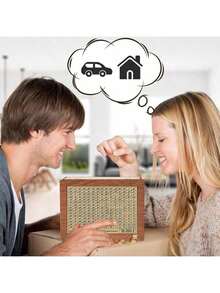 1pc Euro/Dollar Version Wooden Money Box With Digit Checking Function, Money Box With Savings Goal, Money Box With Counter, Piggy Bank With Savings Goal - View 8