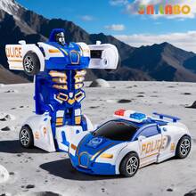 unilabo Transforming Sports Car Toy - Inertia Glide Racing Car - Automatic Transformation - Racing Car, Children's Car Toy, Racing Car, Boys Toy - Multicolor - View 14