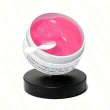 Travel Must Haves Skin Care Pink Peptides - Collagen Hydrogel Eye Patches For Puffy Eyes And Dark Circles, Under Eye Mask, 60 Under Eye Patches, Korean Skincare, Stocking Stuffers For Women - 1pcs - 查看 2