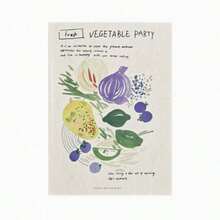 2026年水果蔬菜主题A5软皮螺旋装订笔记本，纸张不易脱落，可作备忘录使用。 - 彩色 - 查看 6