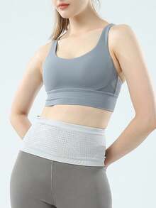 女士跑步腰带，带隐藏式口袋，吸湿排汗腰包可放置手机，适合跑步、徒步、旅行 - 彩色 - 查看 15