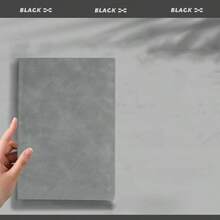 Sổ tay bìa cứng A5, 160 trang, kích thước đơn giản dành cho học sinh, giấy dày dặn, sổ ghi chép công việc, sổ tay văn phòng bìa cứng với giấy dày, thích hợp cho du lịch, kinh doanh, công việc, giáo viên, đại học, nhật ký Bullet Journal và lập kế hoạch, thiết kế chủ đề sách đơn giản, sổ kế hoạch hàng ngày. - A5 - Xem 13