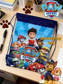 Paw Patrol 4件/1件裝 汪汪隊繩扣背包套組，卡通角色設計，適合旅行、瑜伽、健身、戶外露營與海灘使用，戶外休閒、開學禮物與萬聖節理想之選（隨機款式） - 彩色 - 查看 7