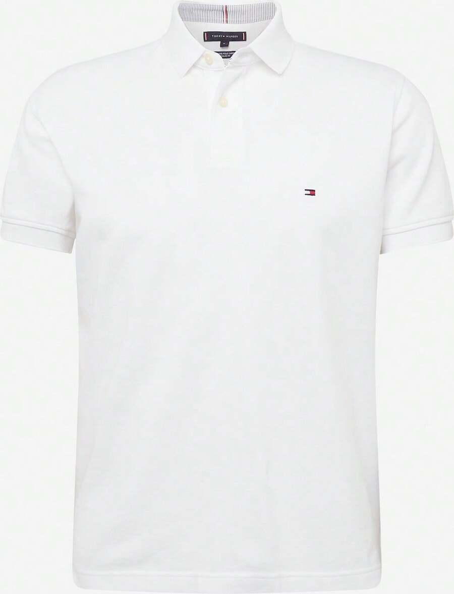 Polo Tommy Hilfiger Homme Blanc Regular Fit Manches Courtes - Branco - View 1