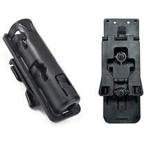 360 Degree Rotatable Tactical Self-Defense Baton Waist Bag, Military Holster, Open-Top Waist Mounted Self-Defense Gear - Multicolor - View 12