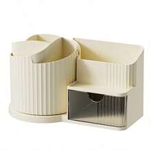 1 pieza Caja organizadora de escritorio para artículos de papelería y cosméticos - Conjuntos - Ver 9