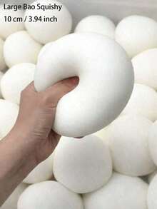 Japanese Slow Rebound Steam Bun Stress Relief Toy, Student Classroom Game Toy To Relieve Emotion And Anxiety, Suitable For Games, Toys, Fun Trinkets, Girls' Toys, Games, Stress Relief Toys, Party Favor Bag Fillers, Boys' Toys, Girls' Toys, Gifts, Men's Gifts, Cute, Cute Trinkets, Birthday Gifts - Large Bao Squishy - 查看 12