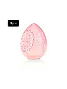 Hộp đựng bông trang điểm trong suốt (1-3 chiếc), hộp đựng bông trang điểm du lịch tiện dụng, hộp đựng bông trang điểm thoáng khí. - Nhiều màu - Xem 11