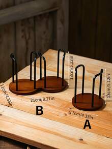 Estante para almacenar tazas - Color madera de nogal - Ver 13