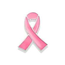 5 piezas de broches de cinta con forma de corazón rosa, adecuados para la concienciación sobre el cáncer de mama y el SIDA, se pueden usar como accesorios de ropa, bolso o libro - Multicolor - Ver 6