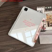 1 Piece Pink Book & Rose Scrapbook Protective Tablet Case Folio Table Case With Pen Holder Compatible With IPad 10.9/10.2/ Air 5th Gen/Pro11/10th/9.7/Air 2/ (7th Gen)/ (8th Gen)/ Air 4/5/ Pro 11/ 10th Generation 10.9-Inch 2022 Smart Case/ Air 13(M3 2025)/ Air 11(M3 2025)/ Air 11(M3 2025)/ 11(A16 2025)/Compatible With Galaxy Tab S10+/S9/A9,Compatible With Xiaomi5/5PR/6/6PRO/7/7PRO - Multicolor - View 6