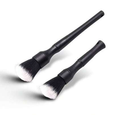 Outils de nettoyage intérieur automobile : Brosse de nettoyage des bouches d'aération de climatisation, Brosse douce pour voiture, Brosse pour éliminer la poussière des interstices