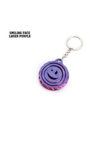 1个减压钥匙扣，旋转减压钥匙扣，创意减压小礼物 - 彩色 - 查看 22