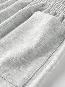 Matching Outfits For Couples, Unisex Loose Straight Sweatpants, Casual Sports Pants, Couple Pants For Boyfriend, Girlfriend, Husband, Wife, Gifts For Anniversary, Spring, Summer, Autumn, All Seasons - Light Grey - View 6