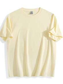 SHIMIDA Women'S Retro Christian T-Shirt- Floral Print God Made Me Awesome& Ephesians 2:10 Bible Verse, Light Beige Round Neck Short Sleeve Casual Top, Washable Religious Inspiration Clothing, Exclusive Spiritual Women,Women's Graphic Round Neck Short Sleeve Tee, Casual Daily Tops, St. Patrick's Day Easter Holiday Outfits - 杏色 - 查看 2