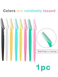 Eye Brow Epilation Hair Removal Cutters Safety Knife Makeup Scraper Eyebrow Trimmer Blade Women Face Shaver Portable - A - View 11