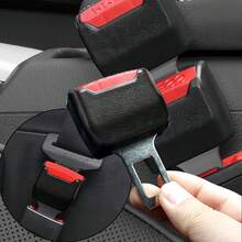 1/2pcs Car Seat Belt Extender, Extension Buckle Clip, Seat Belt Lengthening Connector - Short Seat Belt Extender - View 3
