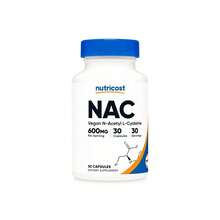 NAC Capsules 600mg / 1000mg – N-Acetyl L-Cysteine Supplement For Immune & Antioxidant Support | Vegan Non-GMO NAC Supplement | Gluten Free | 30 Vegetarian Capsules - 1 Bottle - 查看 2