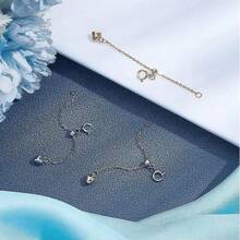 3 件装项链延长链，可调节滑扣项链手链延长链，不锈钢黄铜手链延长链，适用于项链、手链等珠宝制作 - 彩色 - 查看 5